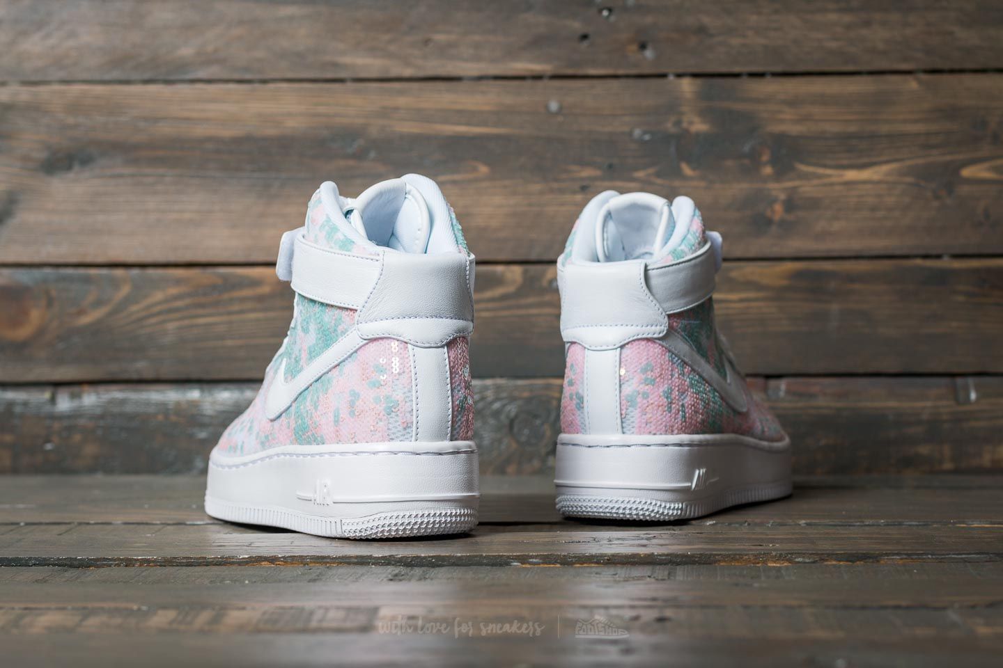 Nike air force 1 upstep hi lx glass slipper outlet