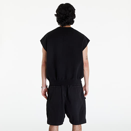 Rick Owens DRKSHDW Jumbo Tatlin Sweat Vest Black/ Milk | Footshop