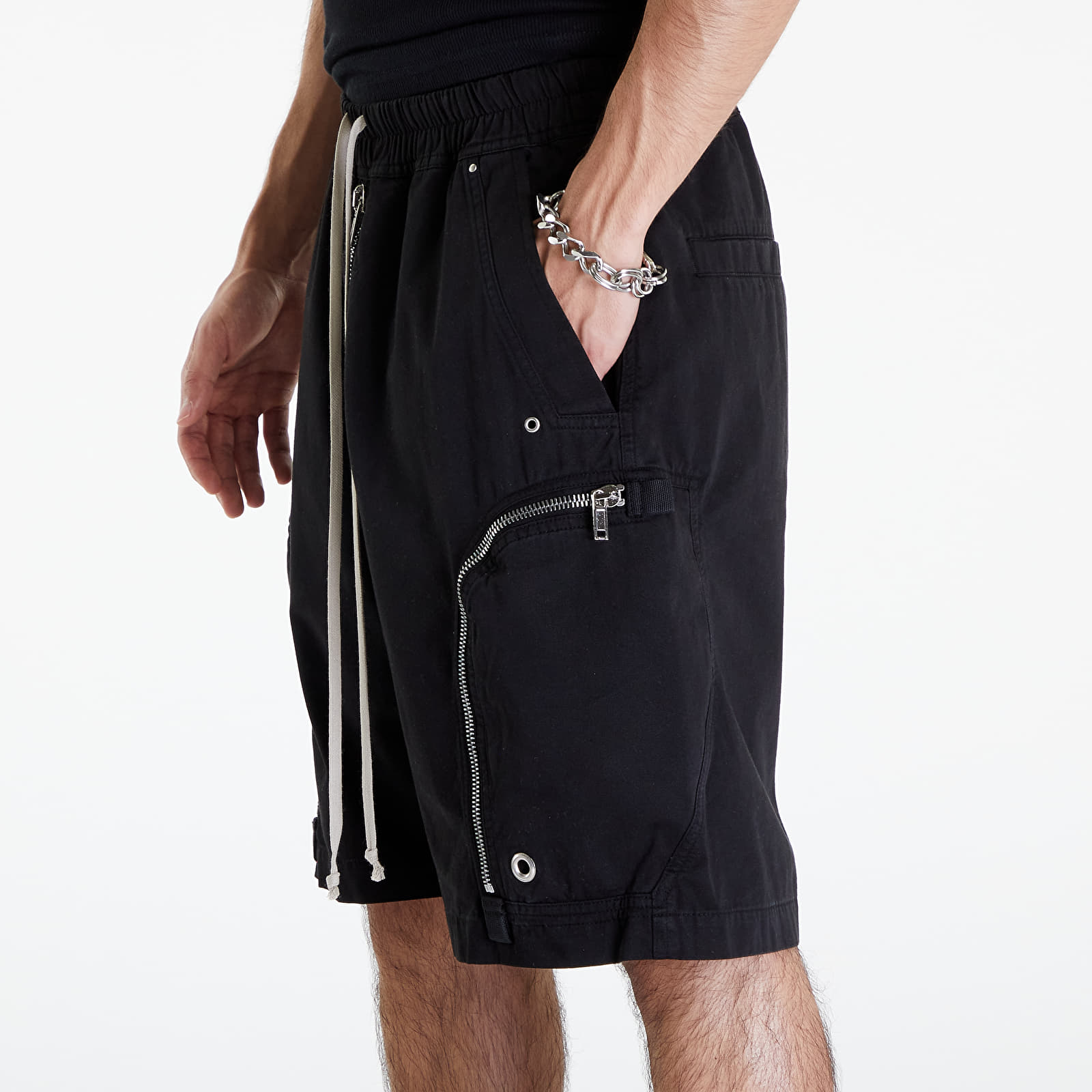 Šortky Rick Owens DRKSHDW Bauhaus Shorts Black