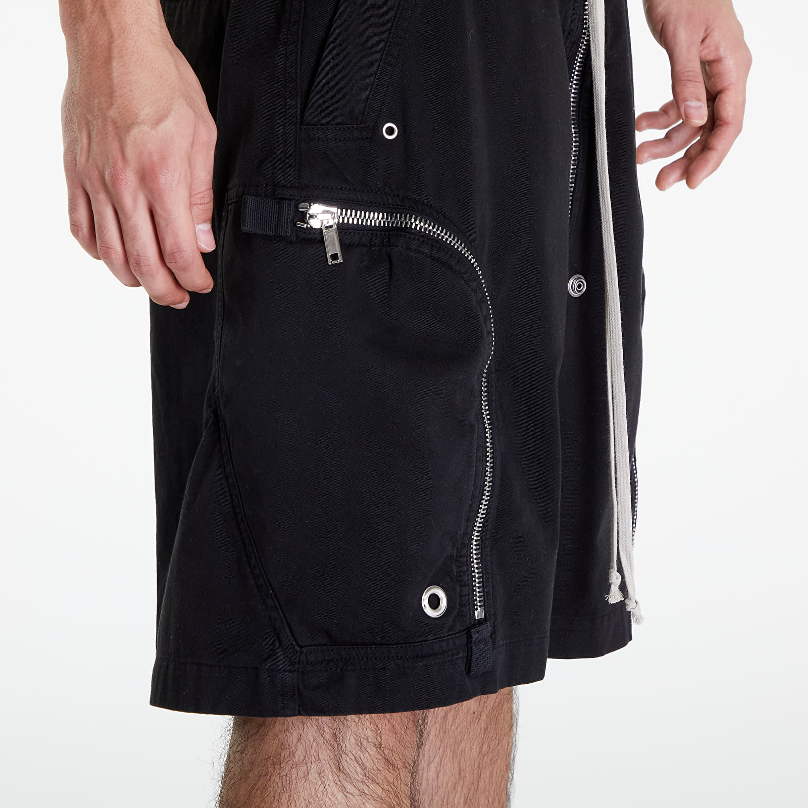 Šortky Rick Owens DRKSHDW Bauhaus Shorts Black