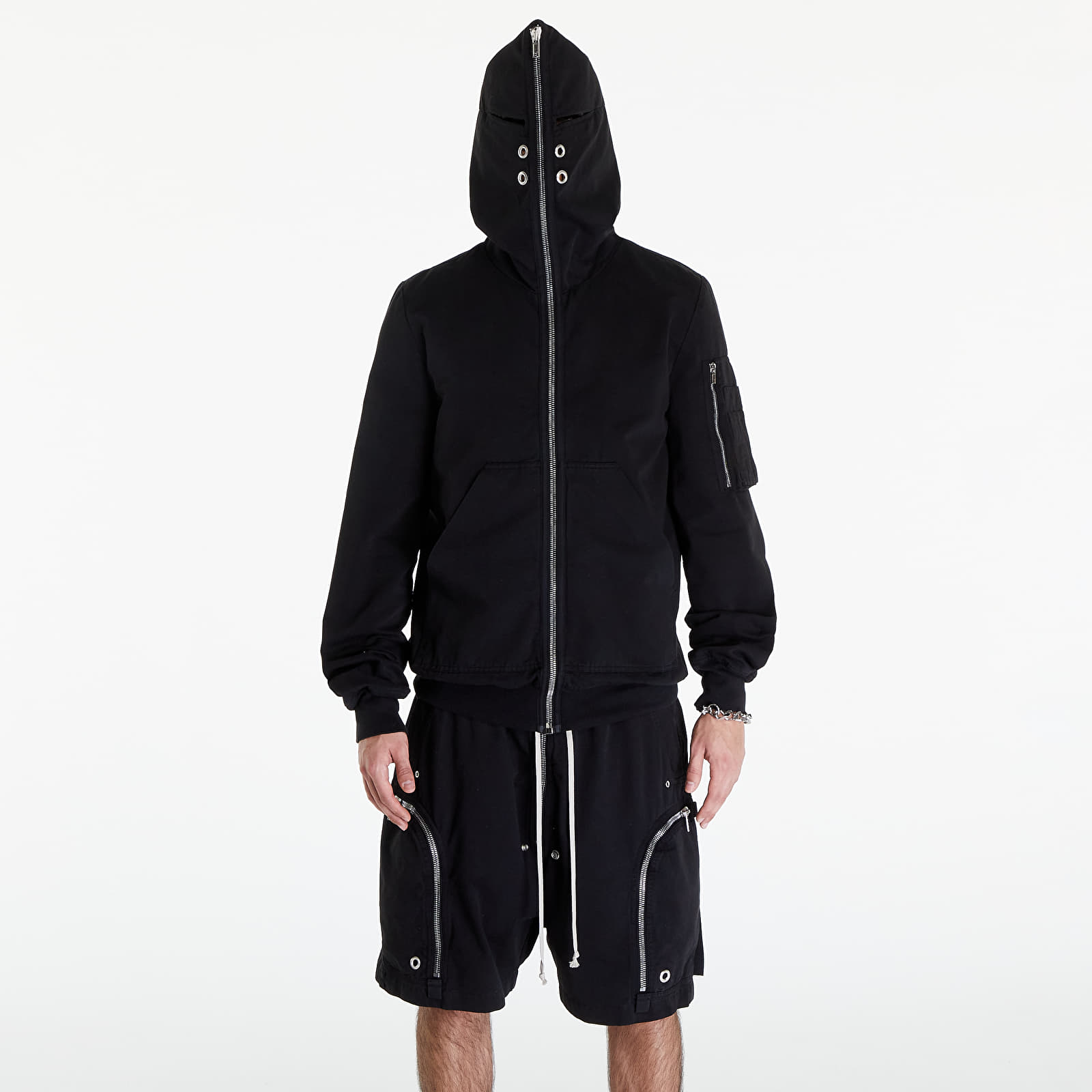 Bomber Jackets Rick Owens DRKSHDW Gimp Flight Bomber Black