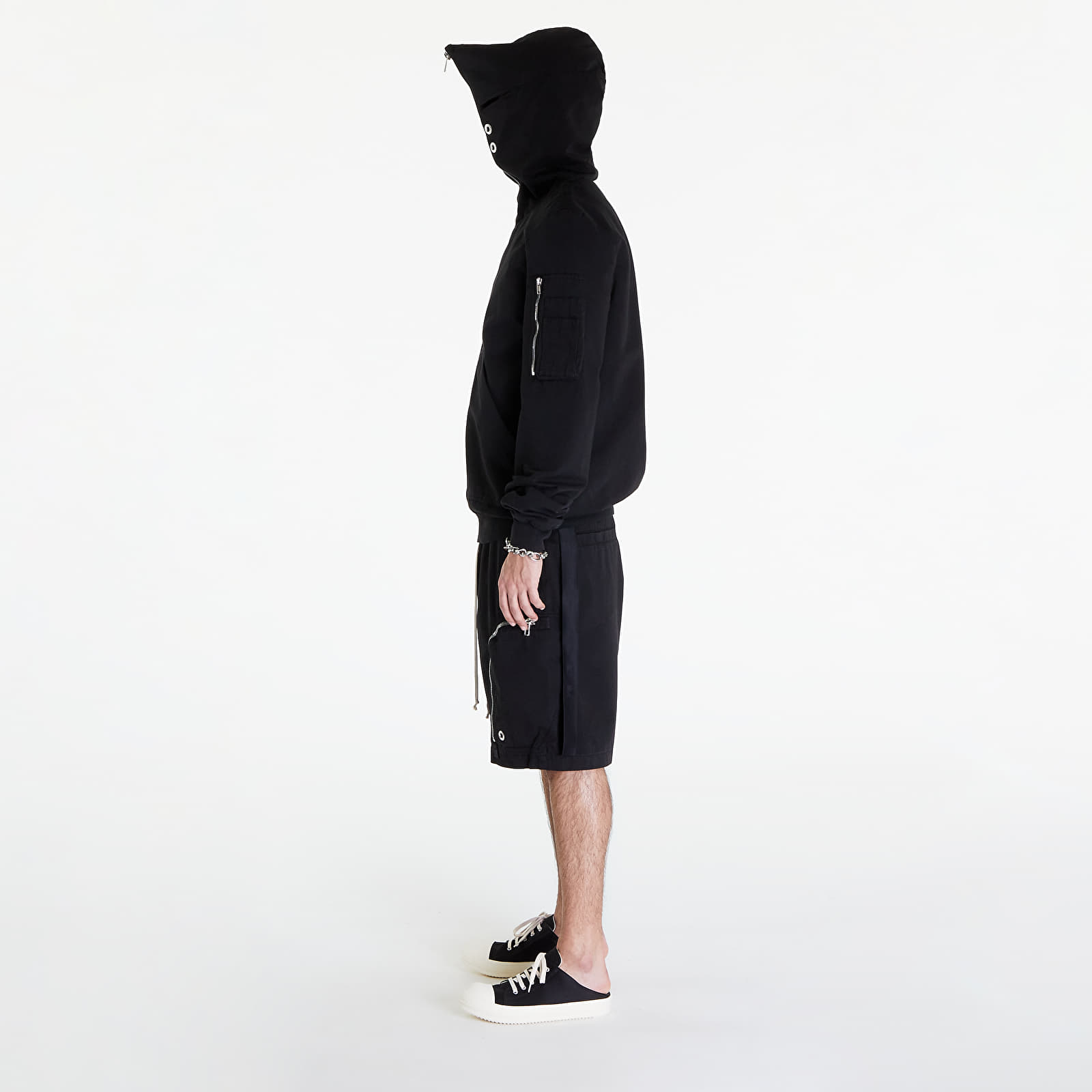 Bomber Jackets Rick Owens DRKSHDW Gimp Flight Bomber Black