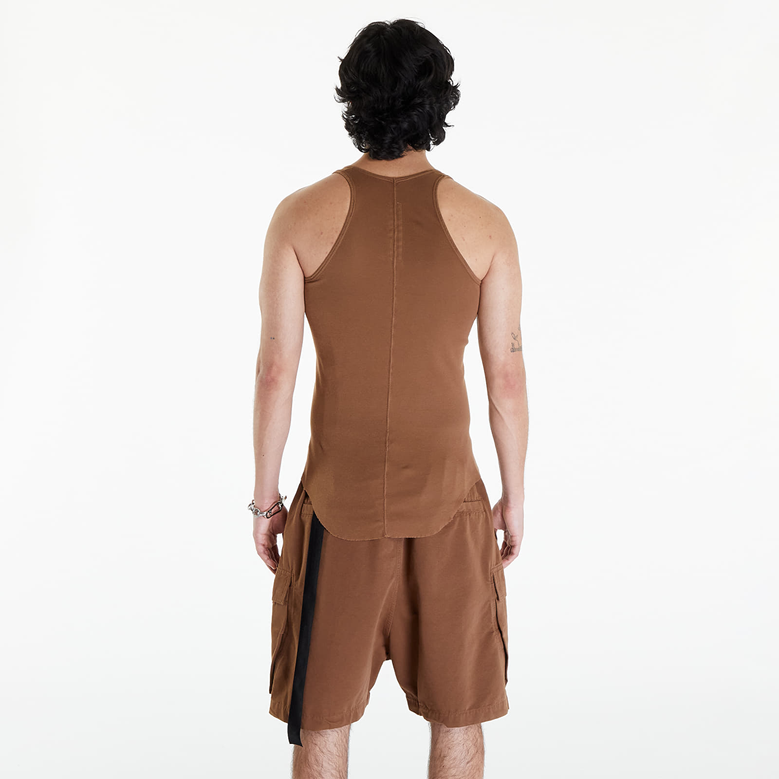 Ujjatlan pólók Rick Owens DRKSHDW Dark Tank Top Khaki Brown