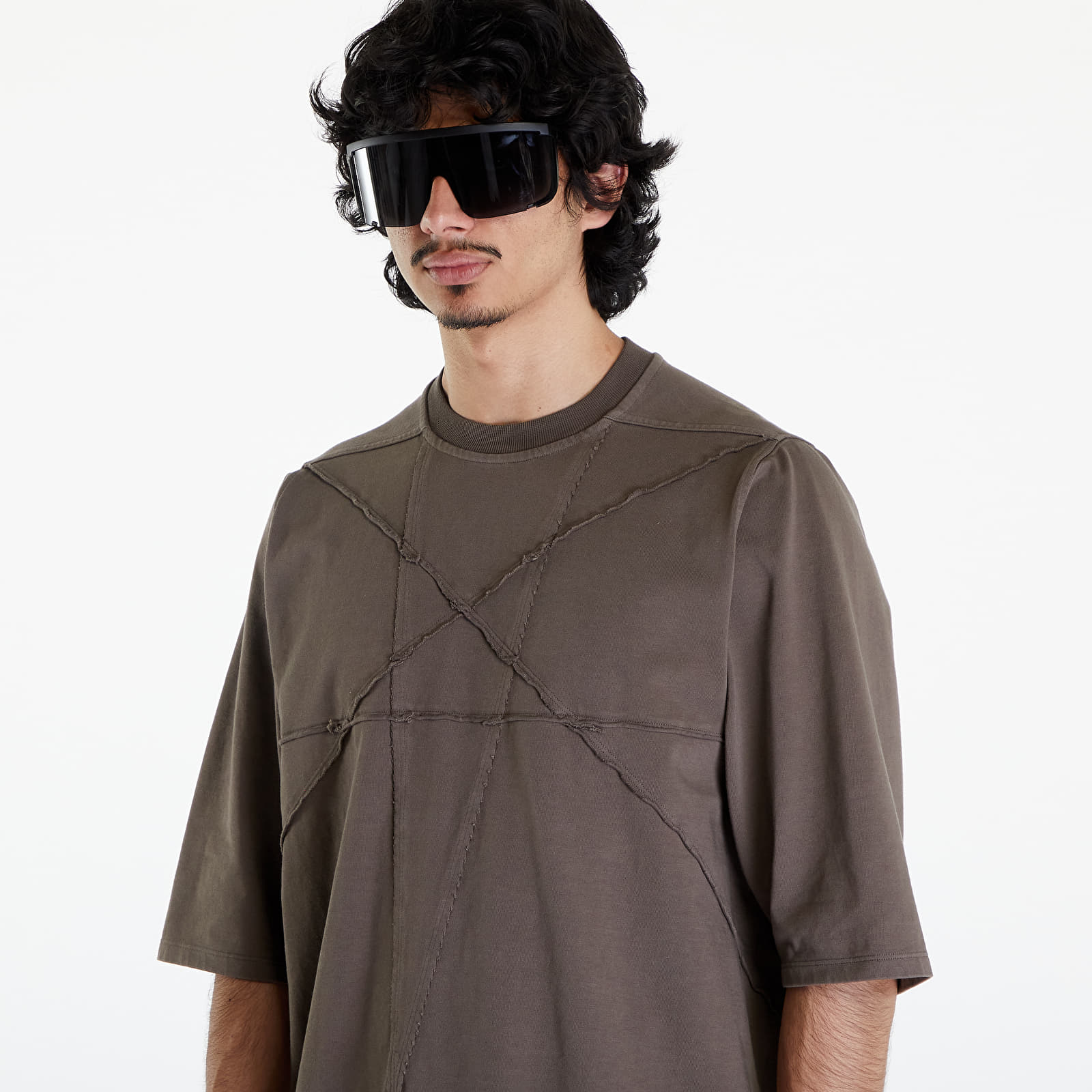 Pólók Rick Owens DRKSHDW Jumbo Short Sleeve T-Shirt Dust