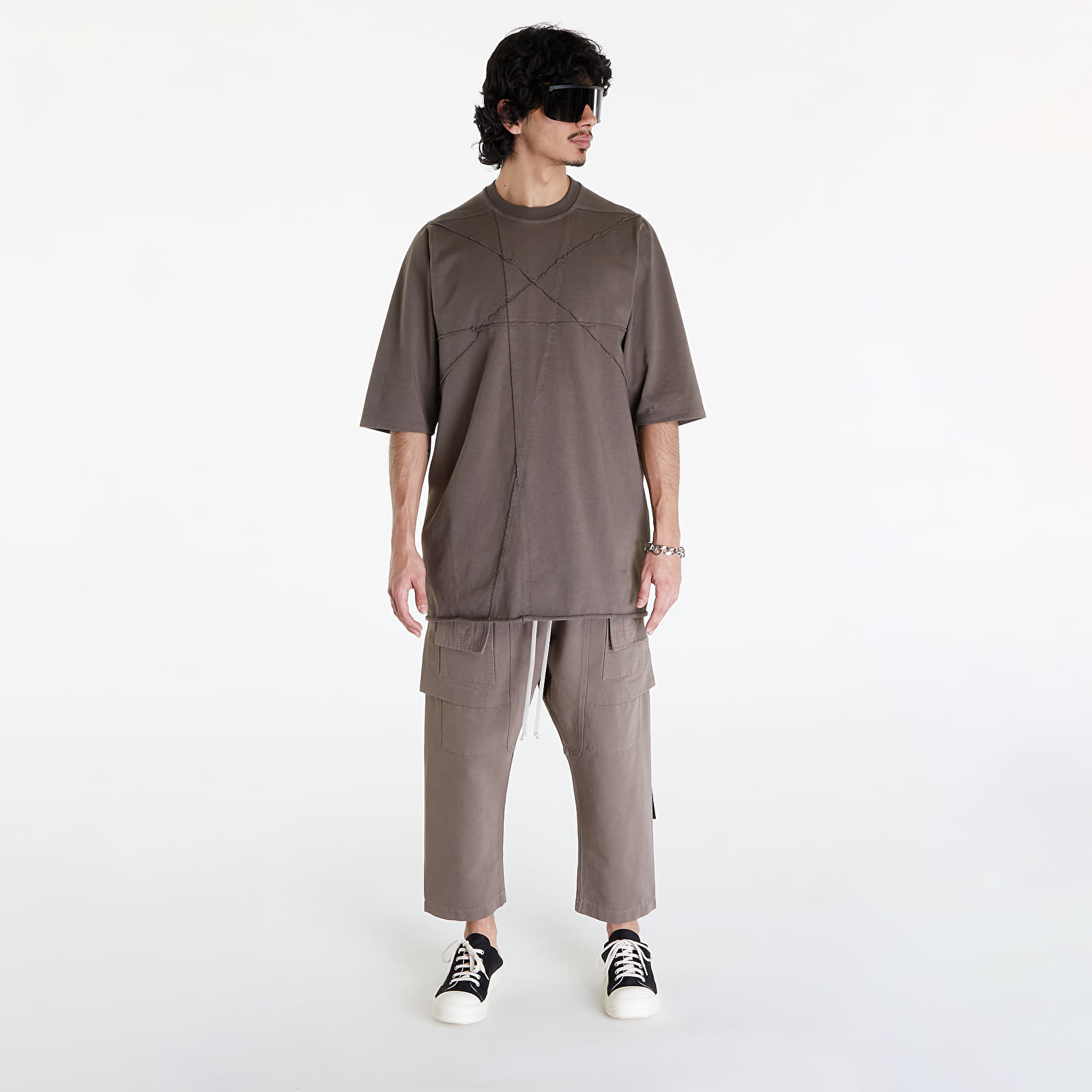 Pólók Rick Owens DRKSHDW Jumbo Short Sleeve T-Shirt Dust