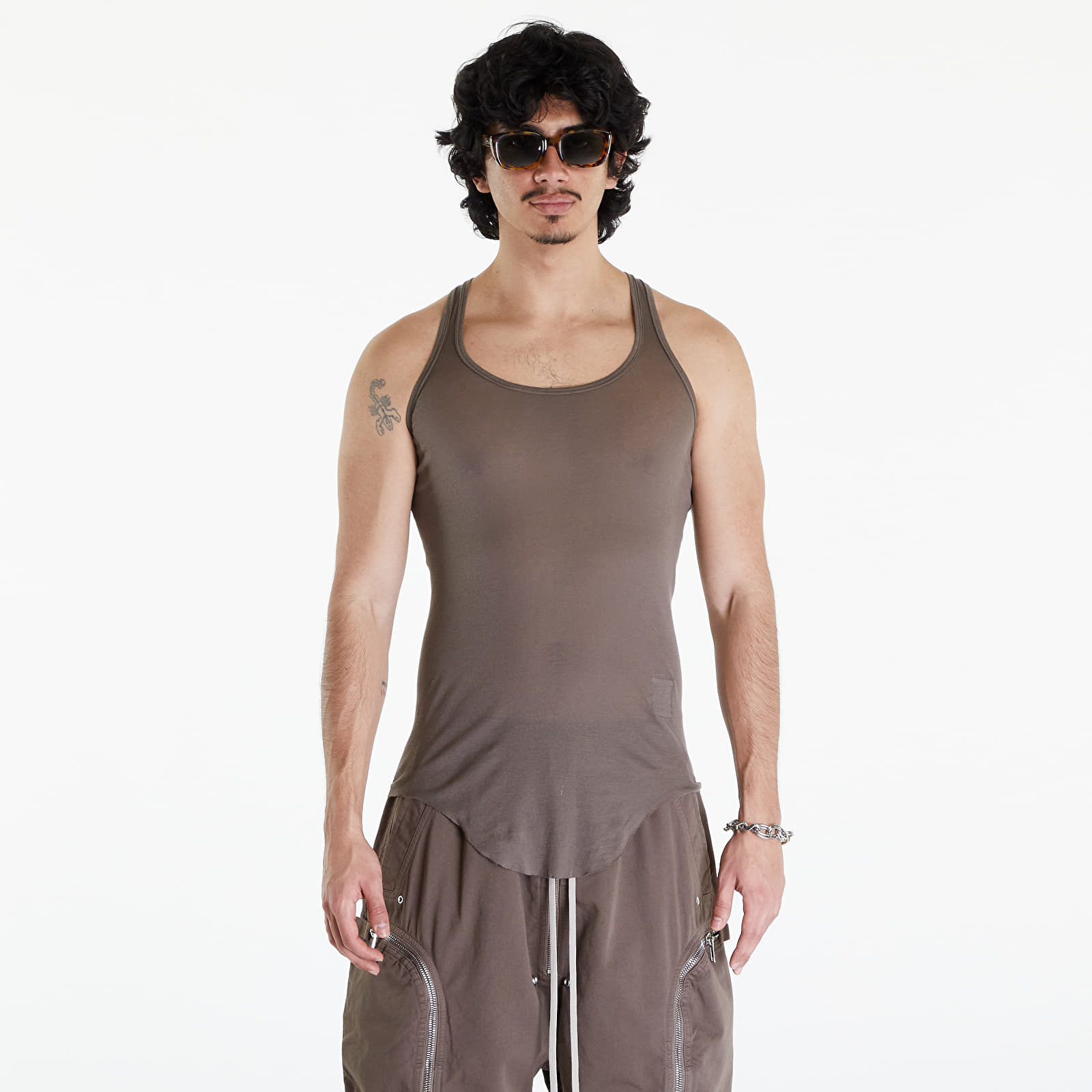 Tílka Rick Owens DRKSHDW Dark Tank Dust