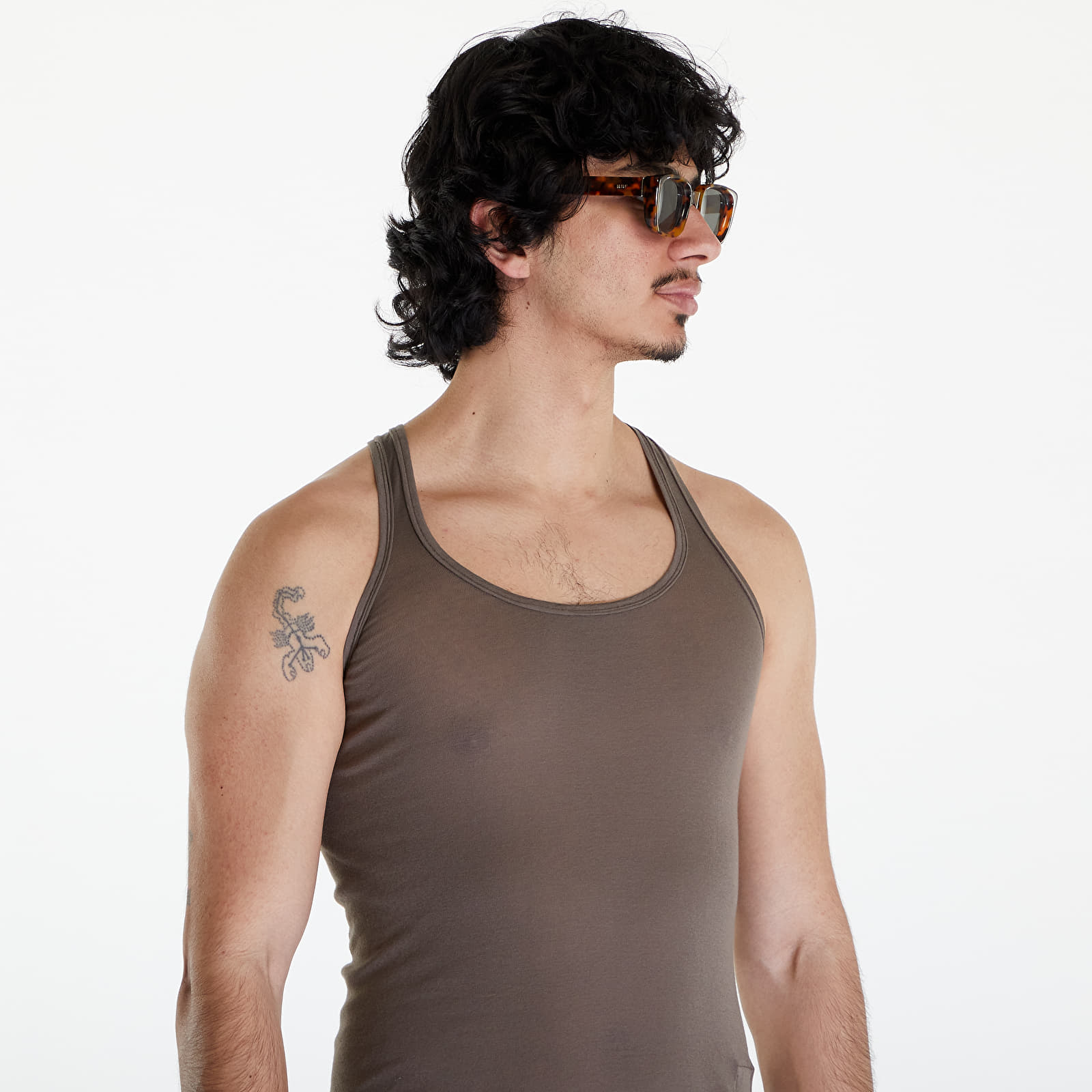 Tílka Rick Owens DRKSHDW Dark Tank Dust
