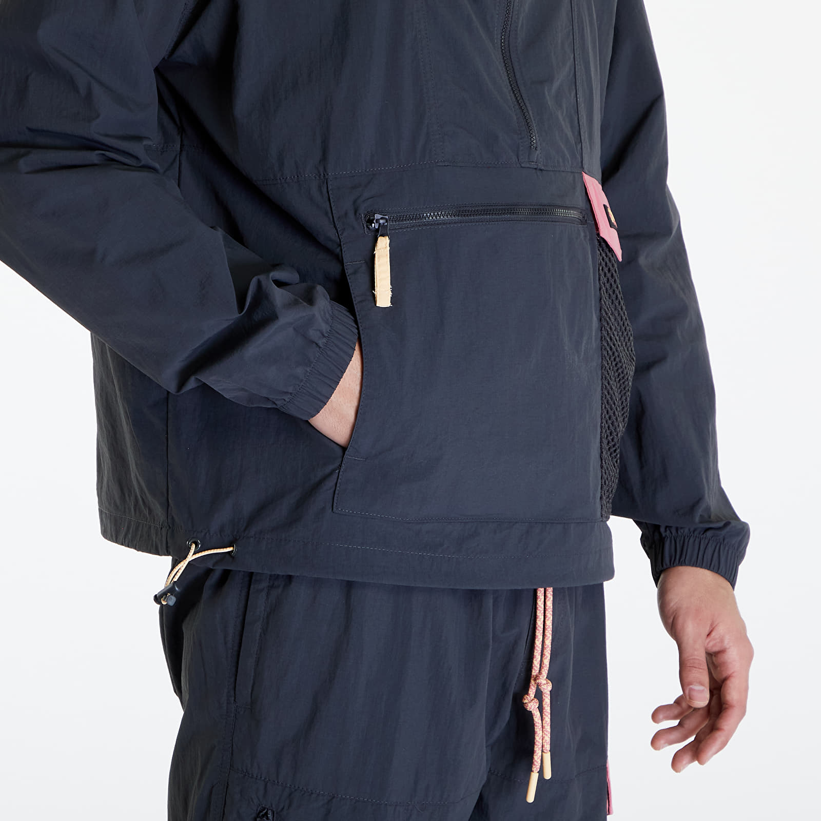 Coach Jackets Columbia Painted Peak™ Wind Jacket Shark/ Pink Agave