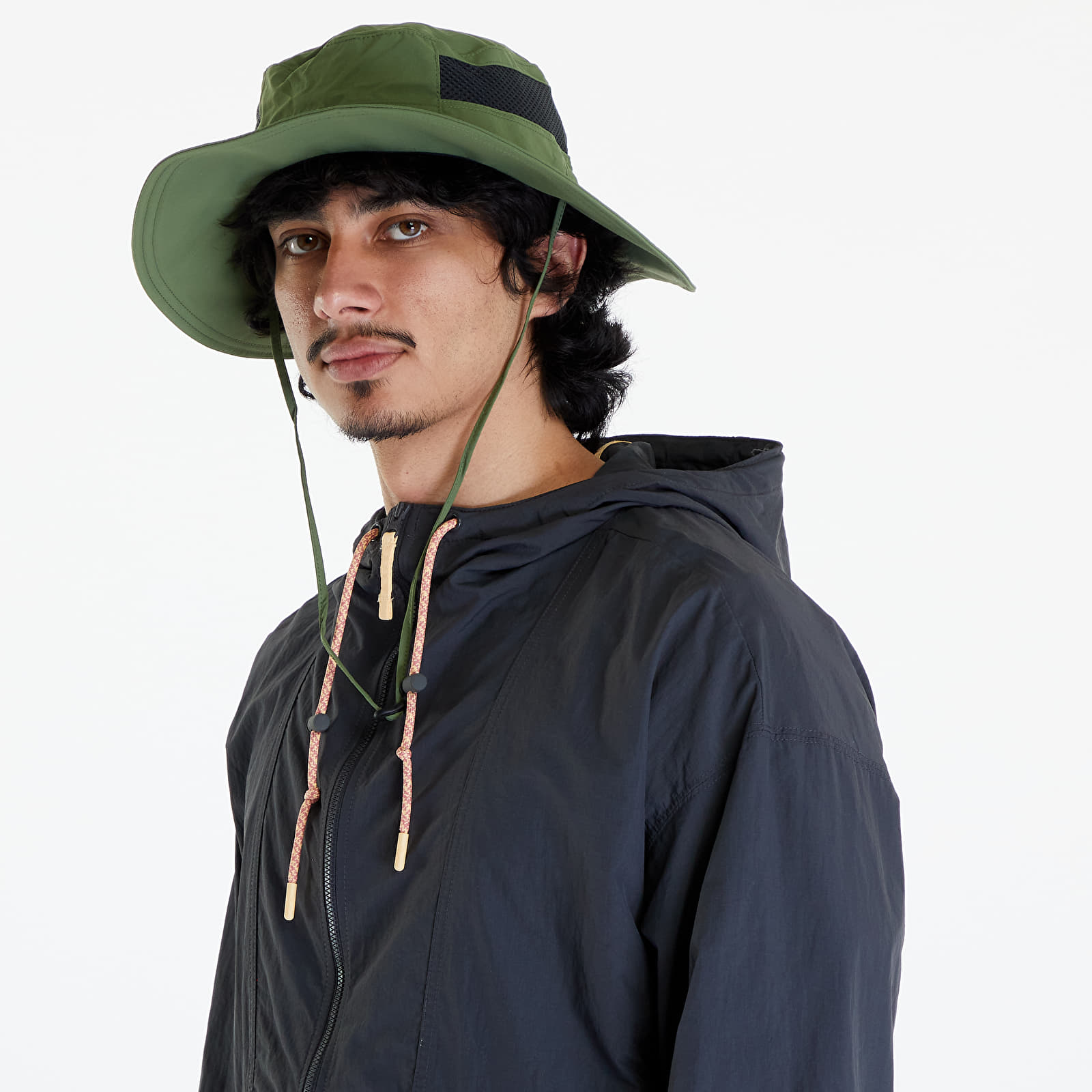 Coach Jackets Columbia Painted Peak™ Wind Jacket Shark/ Pink Agave