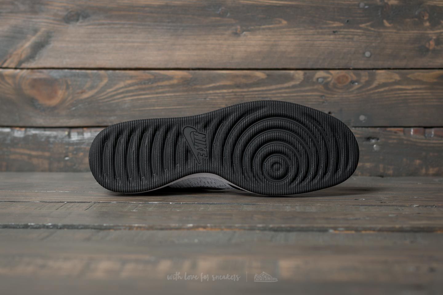 Férfi cipők Nike Dunk Flyknit White/ Black-Wolf Grey