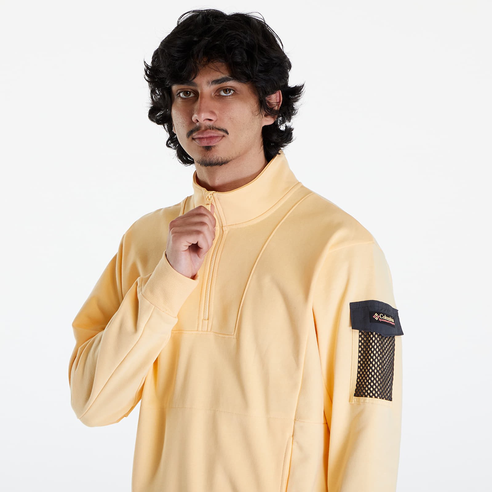 Суичърти Columbia Painted Peak™ 1/4 Zip Sweatshirt Sunkissed