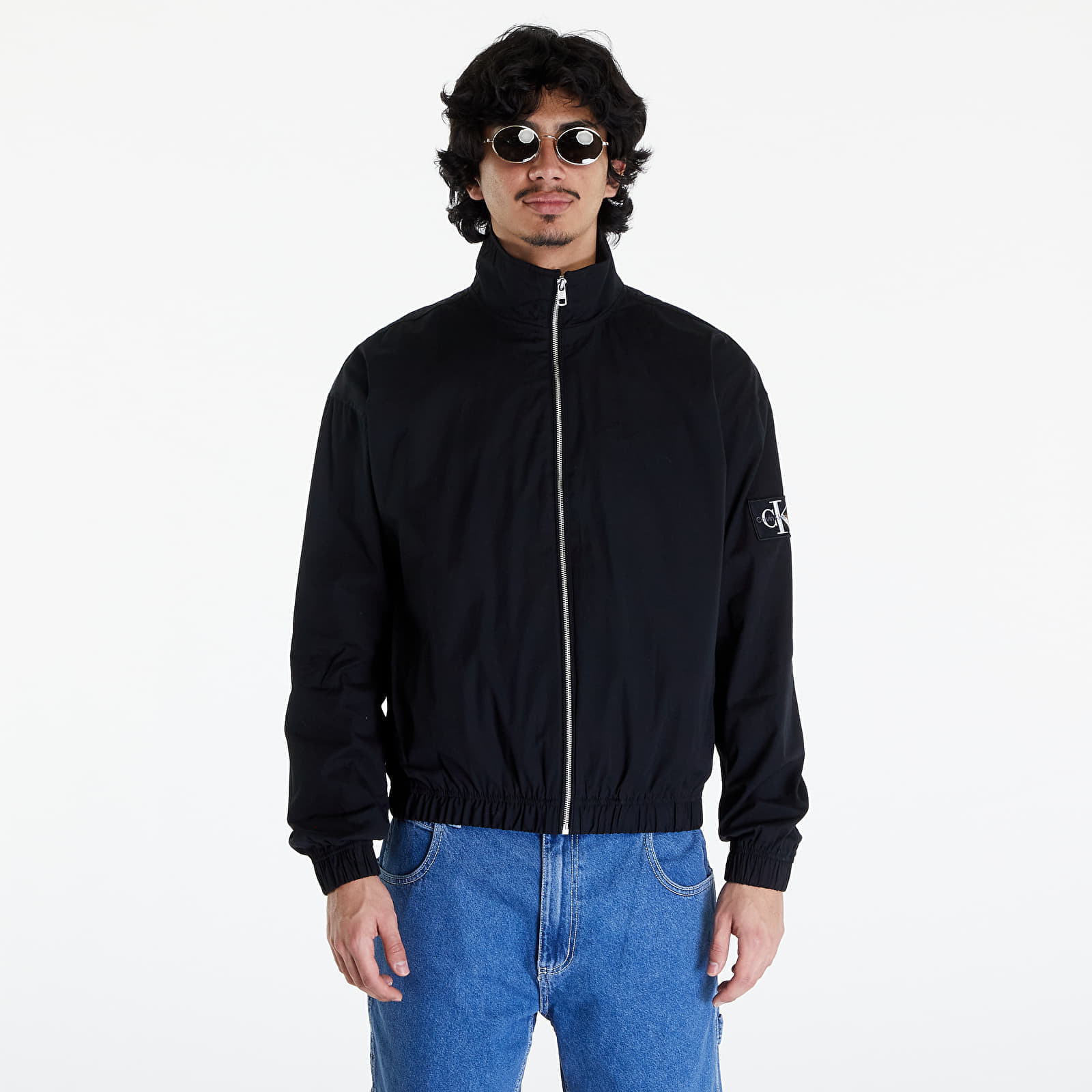 Levně Calvin Klein Jeans Casual Utility Harrington Jacket Black