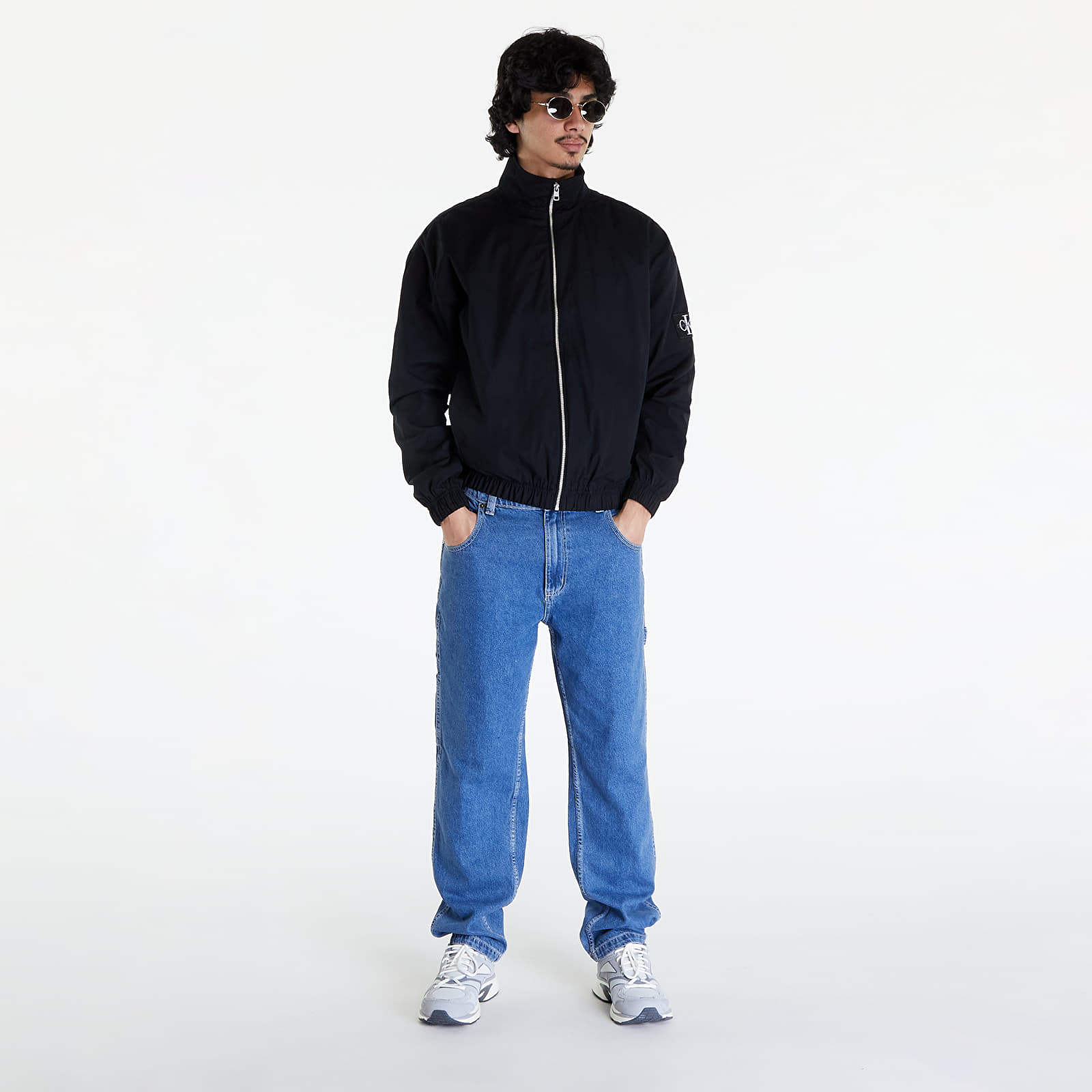Kurtki Calvin Klein Jeans Casual Utility Harrington Jacket Black