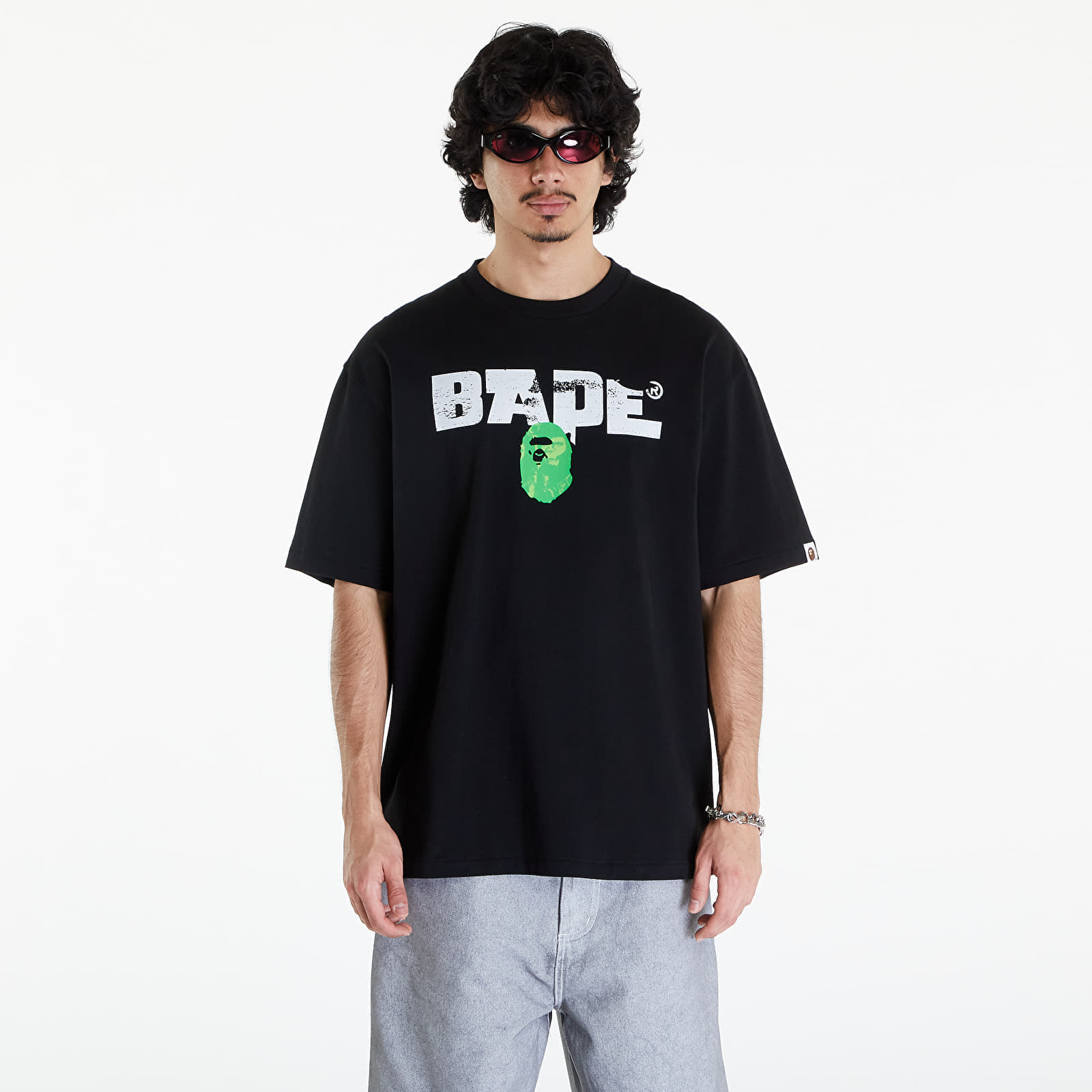 Тениски A BATHING APE Bape Army Relaxed Fit Tee Black