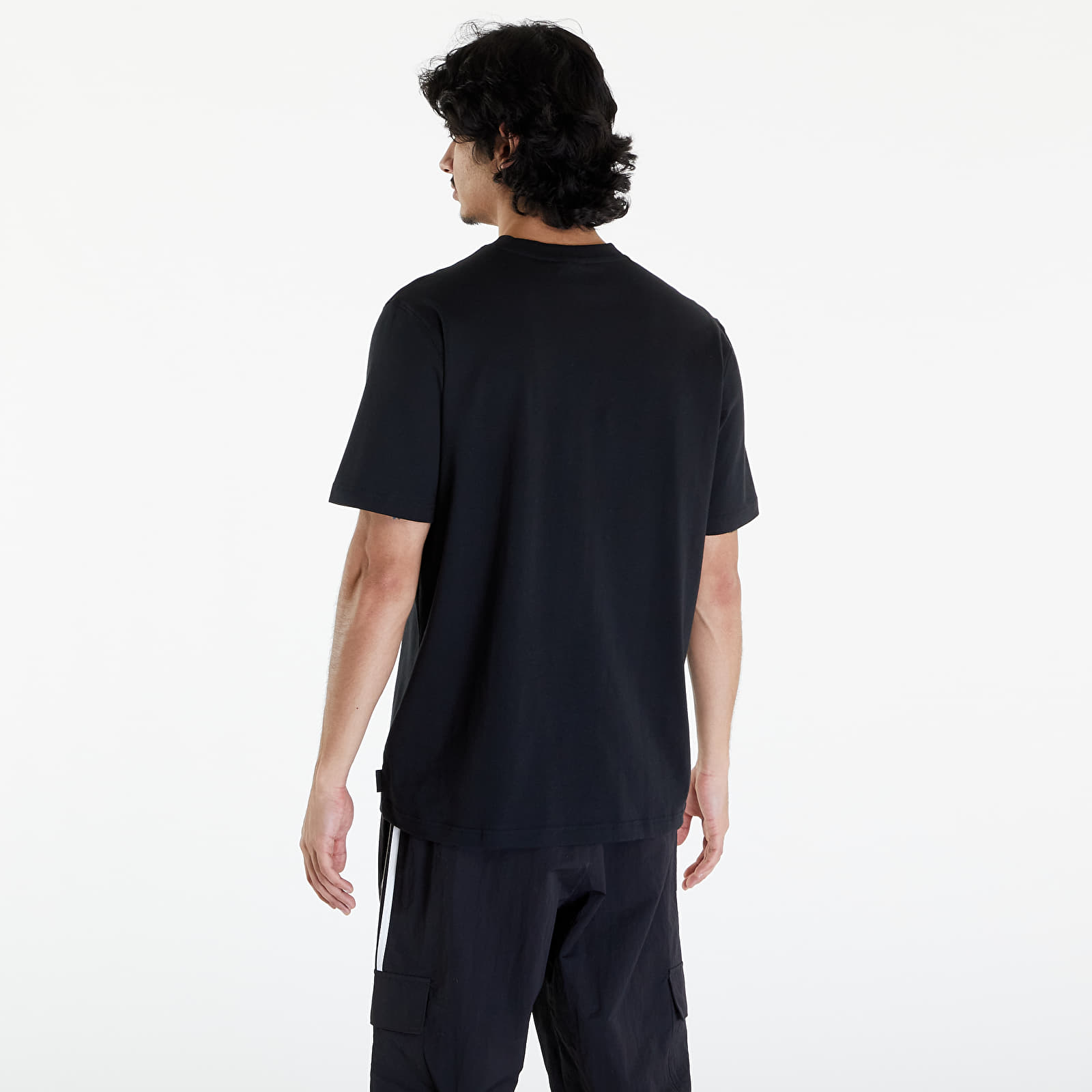 T-shirts adidas Flames Logo Tee Black
