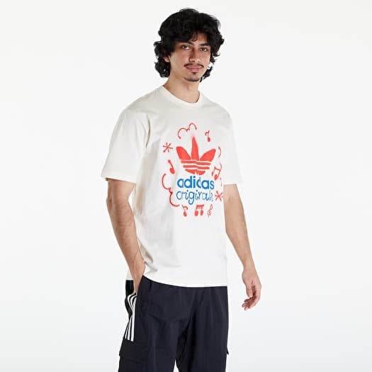 Adidas white t shirt price discount