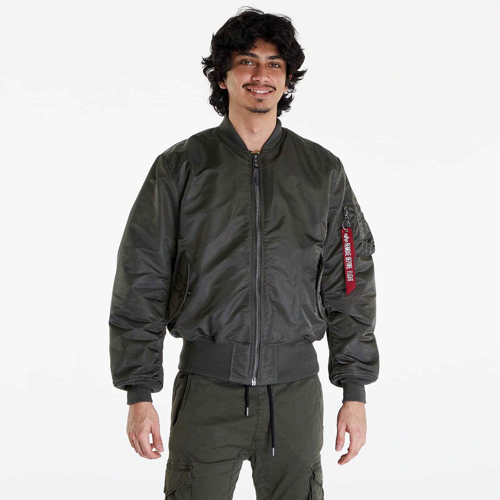 Jacken Alpha Industries MA-1 (Heritage) Rep Grey
