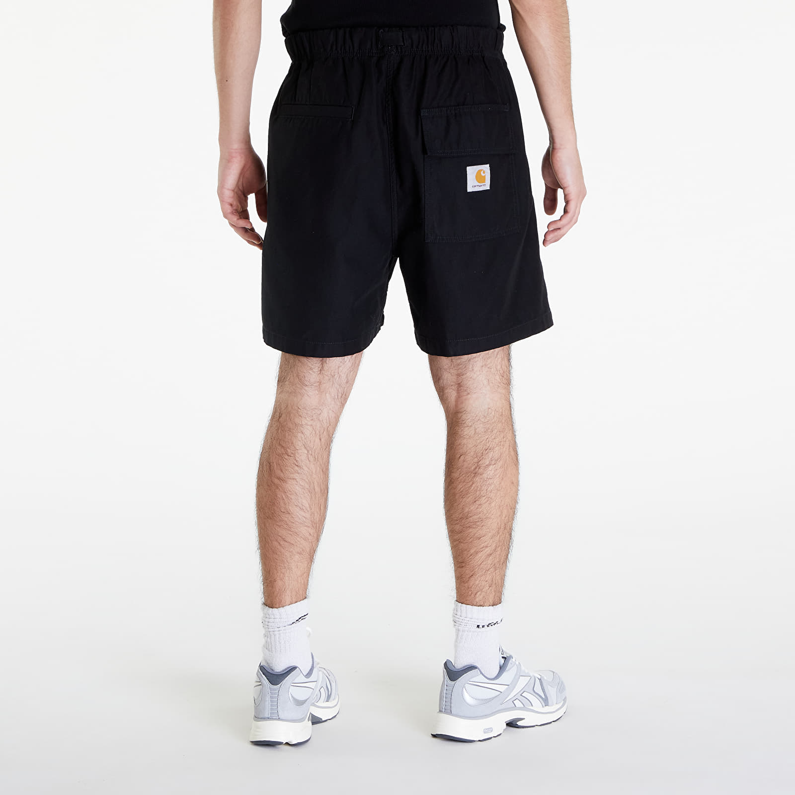 Szorty Carhartt WIP Hayworth Short Black Rinsed