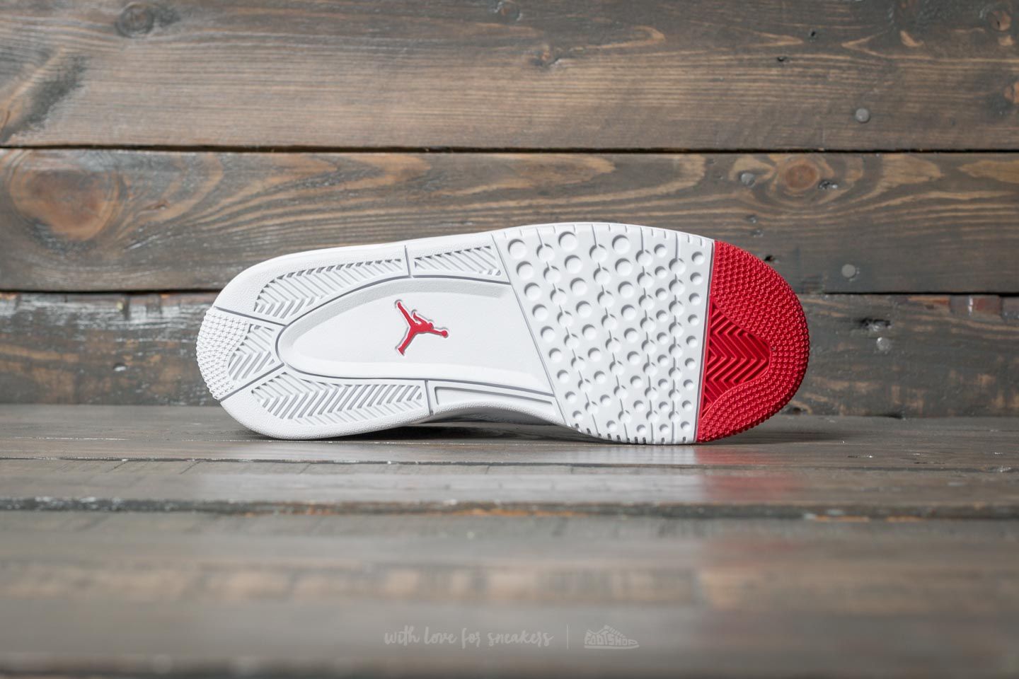 Încălțăminte și sneakerși pentru femei Jordan Flight Origin 4 BG White/ Gym Red-Black