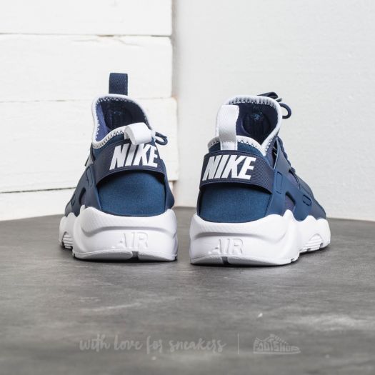 Huaraches navy top blue and white