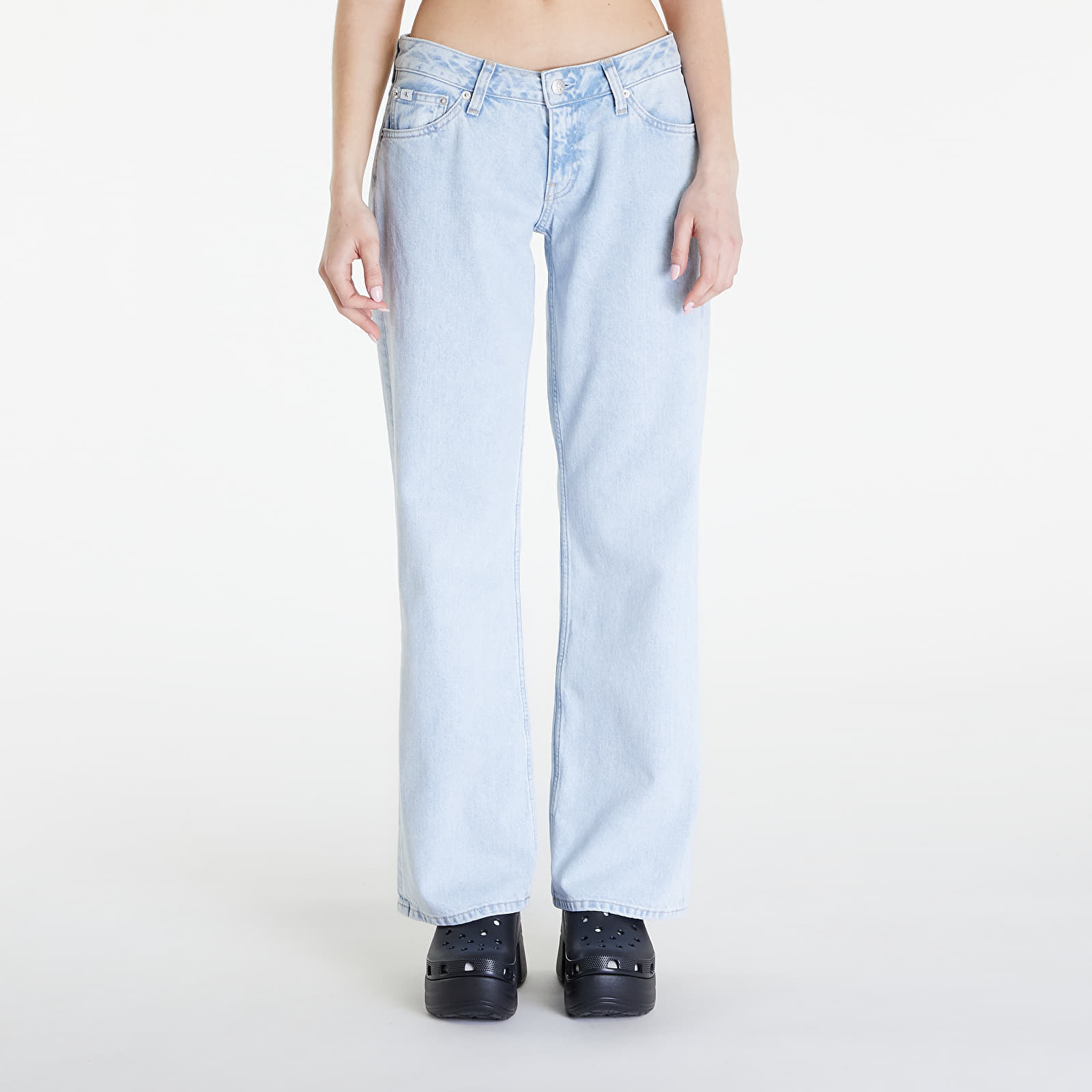 Дънки Calvin Klein Jeans Extreme Low Rise Bag Denim