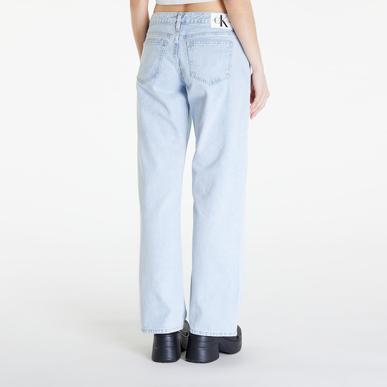 Дънки Calvin Klein Jeans Extreme Low Rise Bag Denim