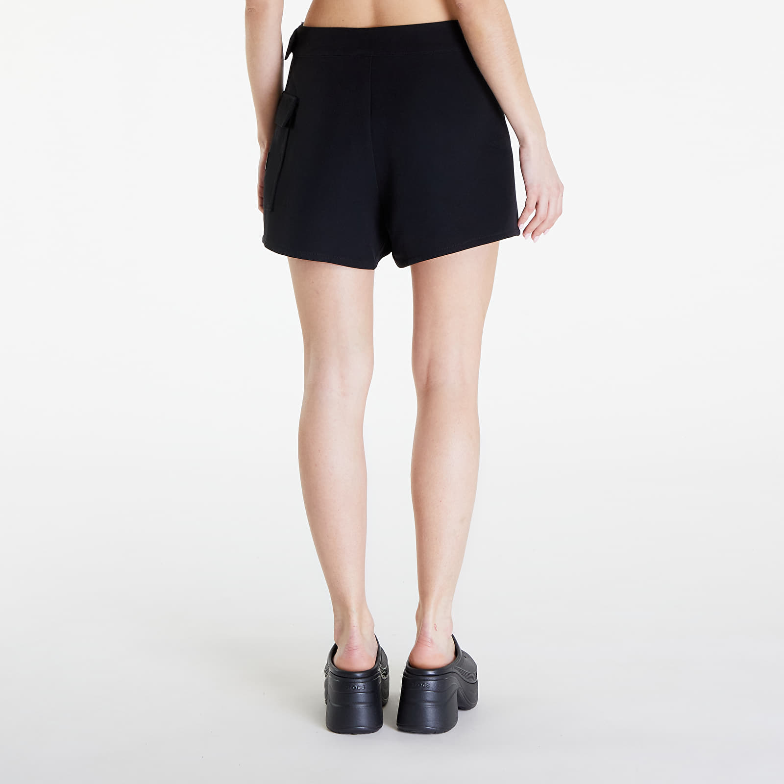 Szorty Calvin Klein Jeans Buckle Wrap Mini Skort Black