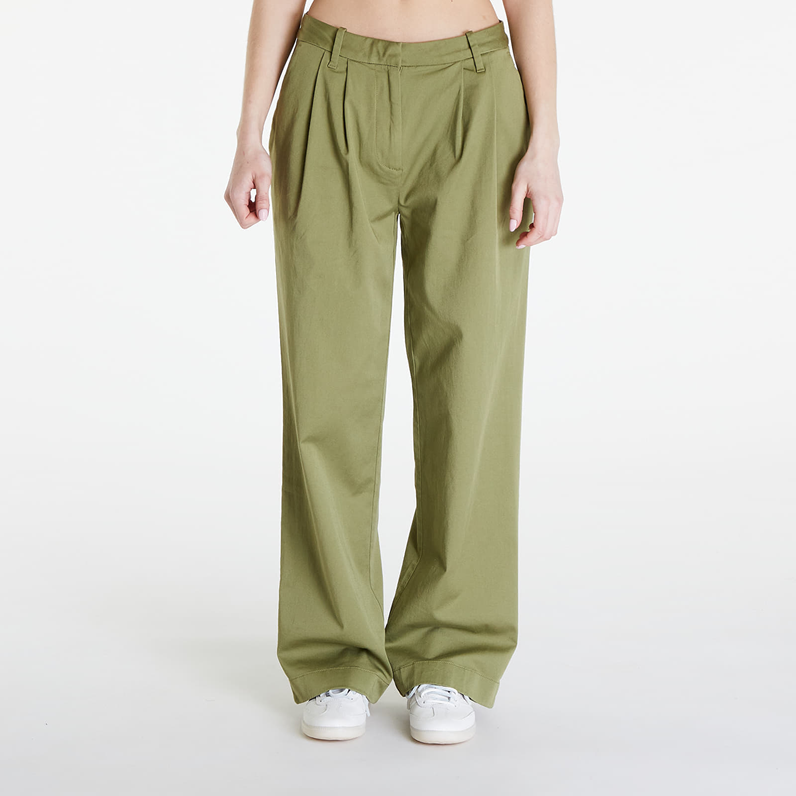 Дънки и панталони Calvin Klein Jeans Utility Pant Green