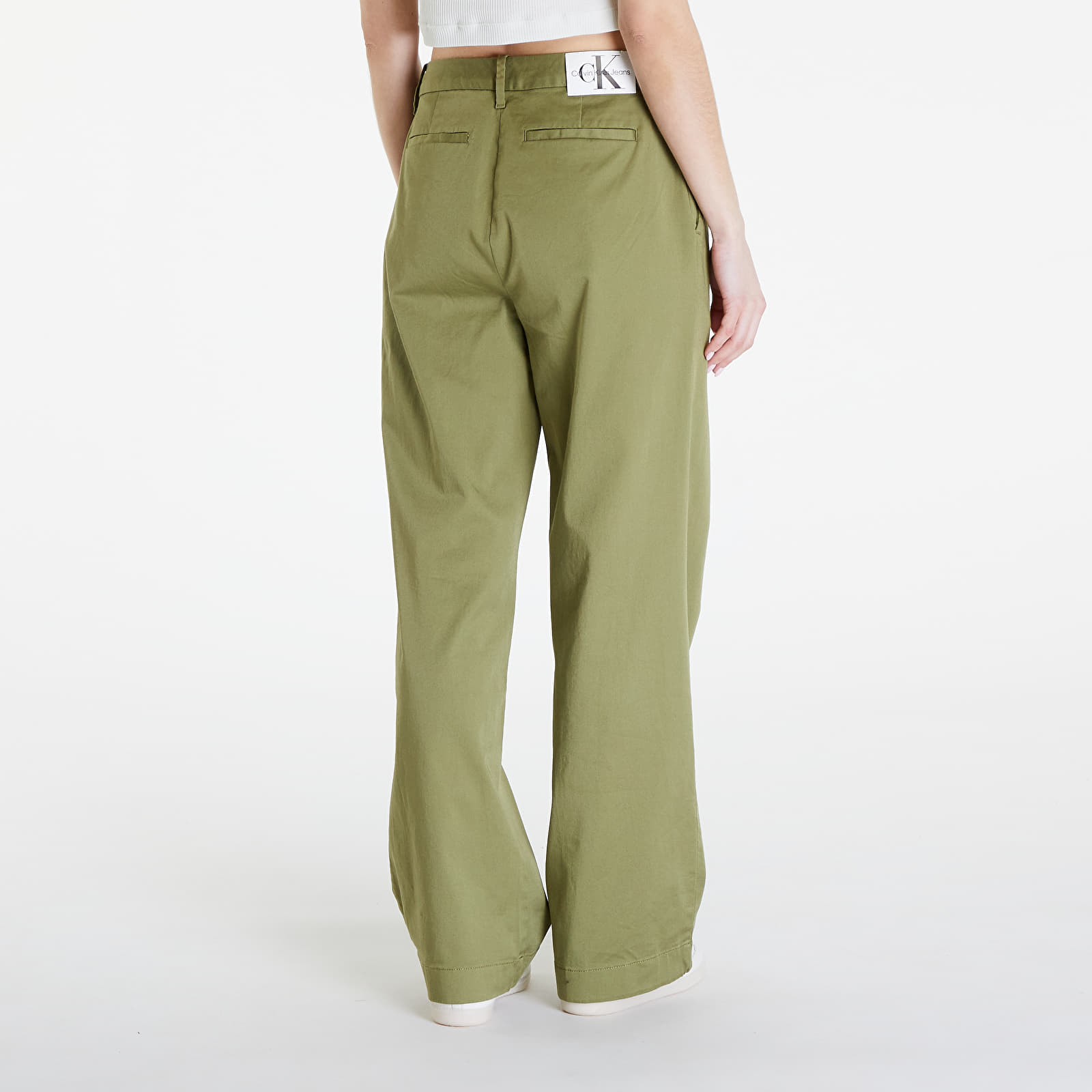 Дънки и панталони Calvin Klein Jeans Utility Pant Green
