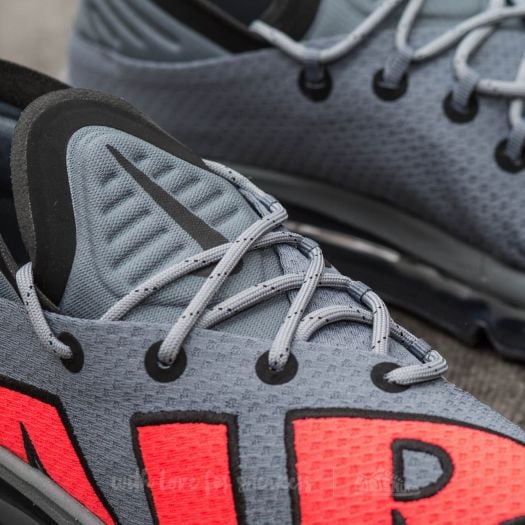 Men s shoes Nike Air Max Flair Cool Grey Solar Red Black Footshop