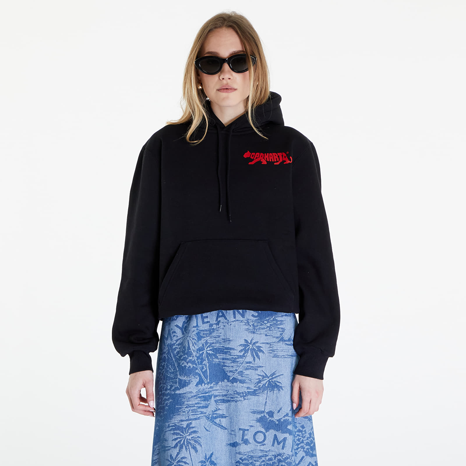 Bluzy Carhartt WIP Rocky Script Hoodie UNISEX Black