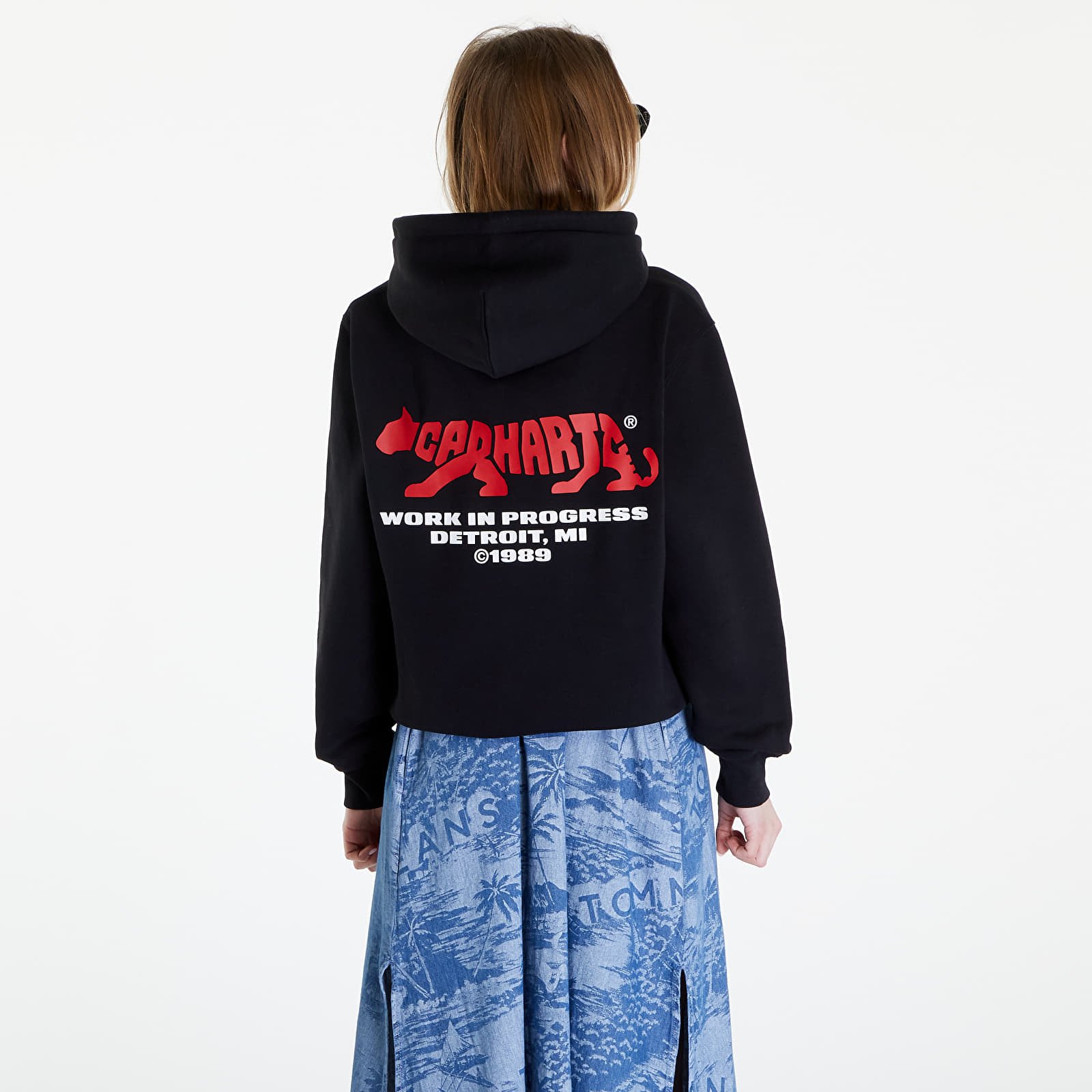 Bluzy Carhartt WIP Rocky Script Hoodie UNISEX Black