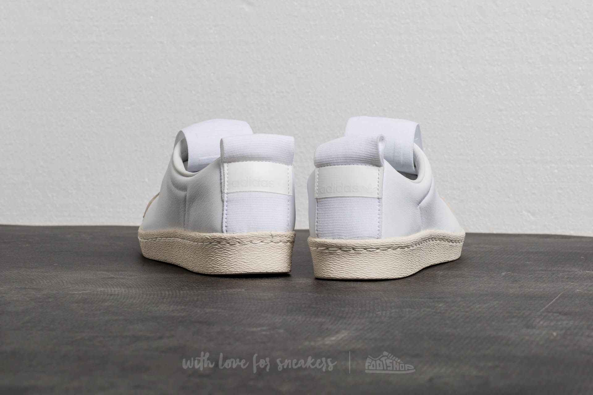Naisten kengät adidas Superstar Brand With 3 Stripes Slip On Ftw White/ Ftw White/ Off White