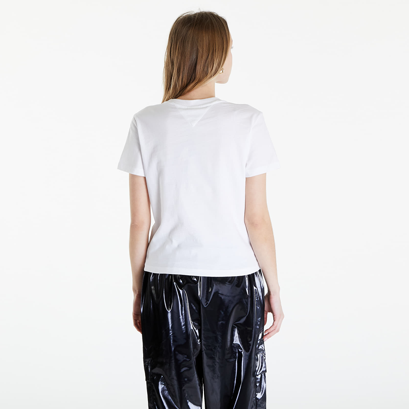 T-paidat Tommy Jeans Prep Luxe Tee White