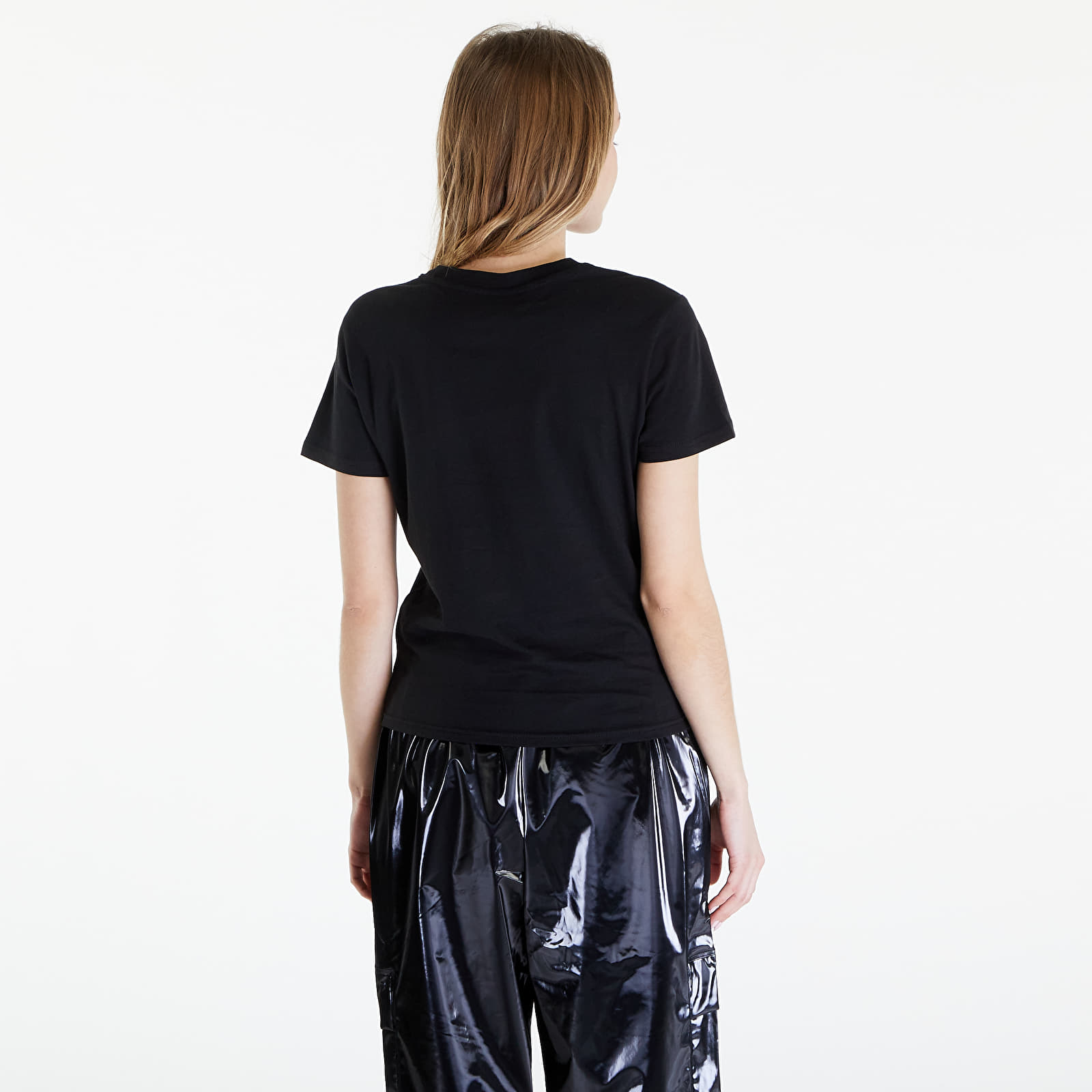 Koszulki Tommy Jeans Essential Logo Tee Black