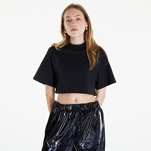 Tričko Reebok Washed Cropped Tee  Washed Black