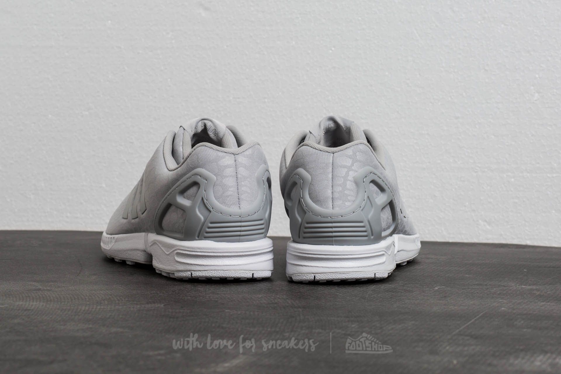 Women's shoes adidas ZX Flux W Grey Two/ Grey Two/ Ftw White