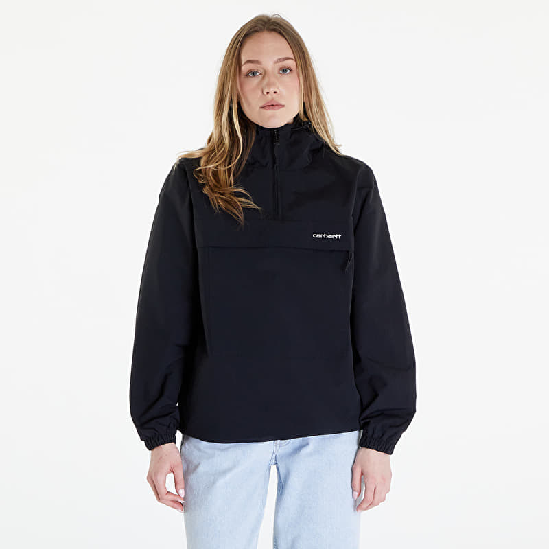 Wiatrówka Carhartt WIP Windbreaker Pullover UNISEX Black/ White