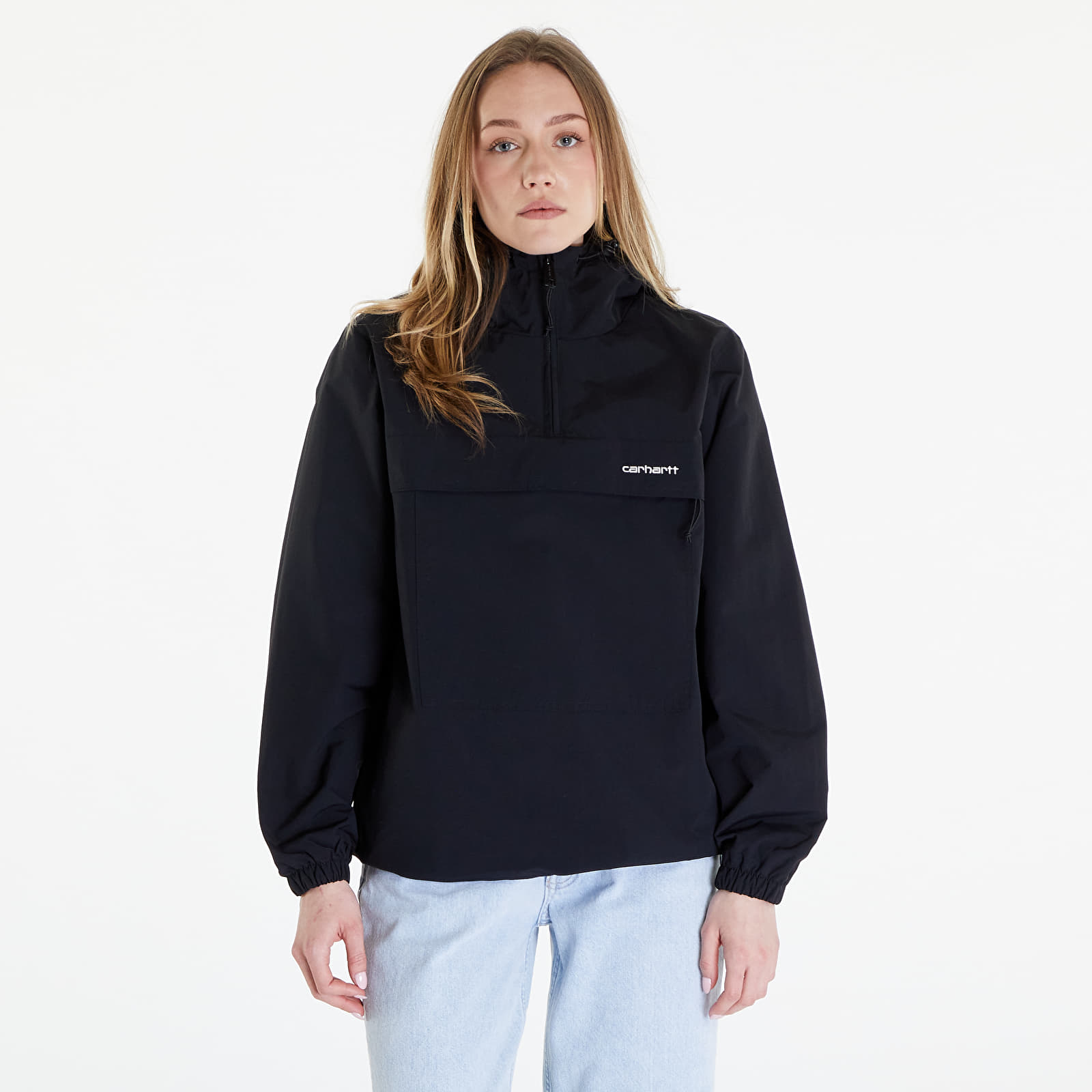 Übergangsjacken Carhartt WIP Windbreaker Pullover UNISEX Black/ White