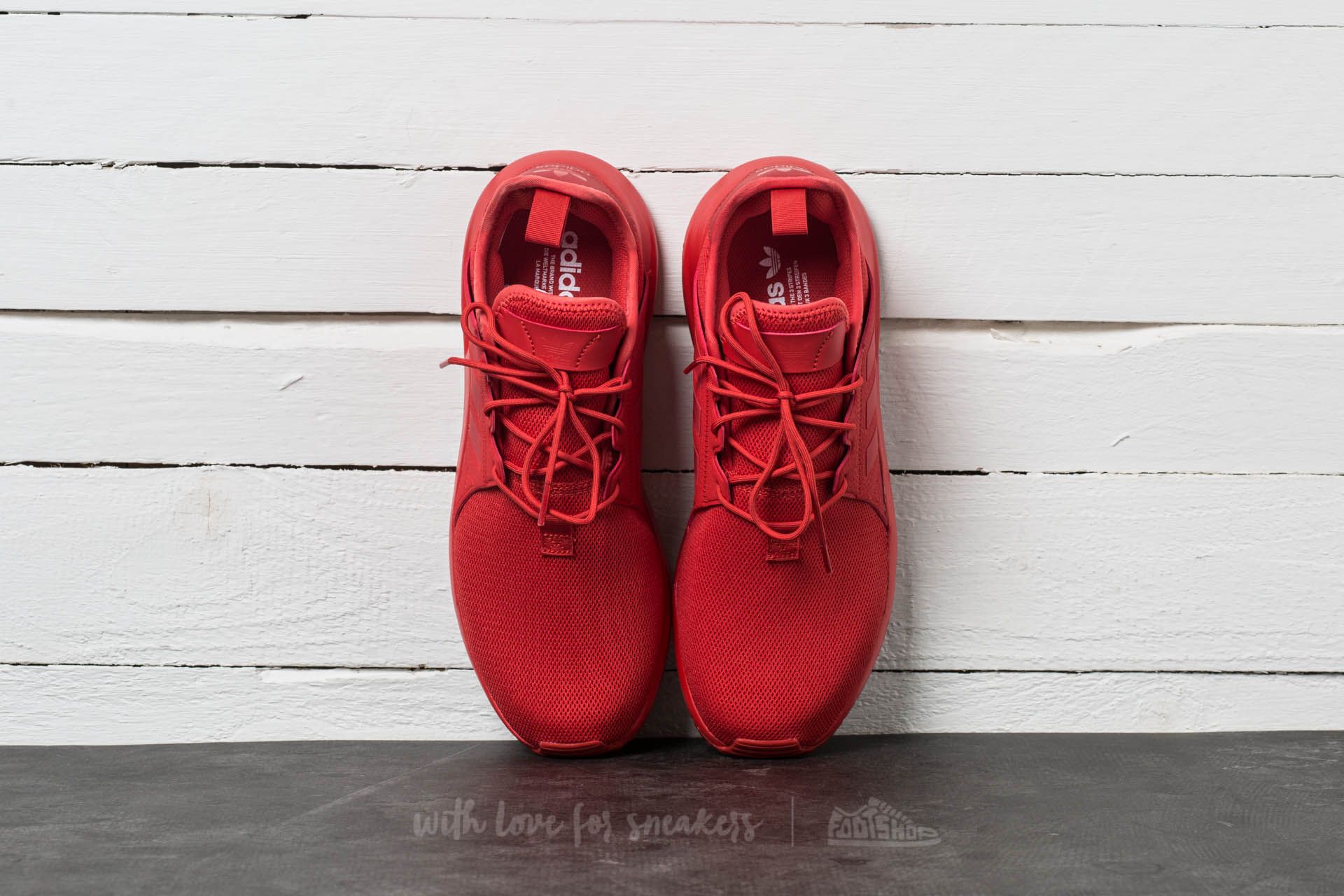 Men s shoes adidas X PLR Tactile Red Trace Grey Metalic Tactile Blue Footshop
