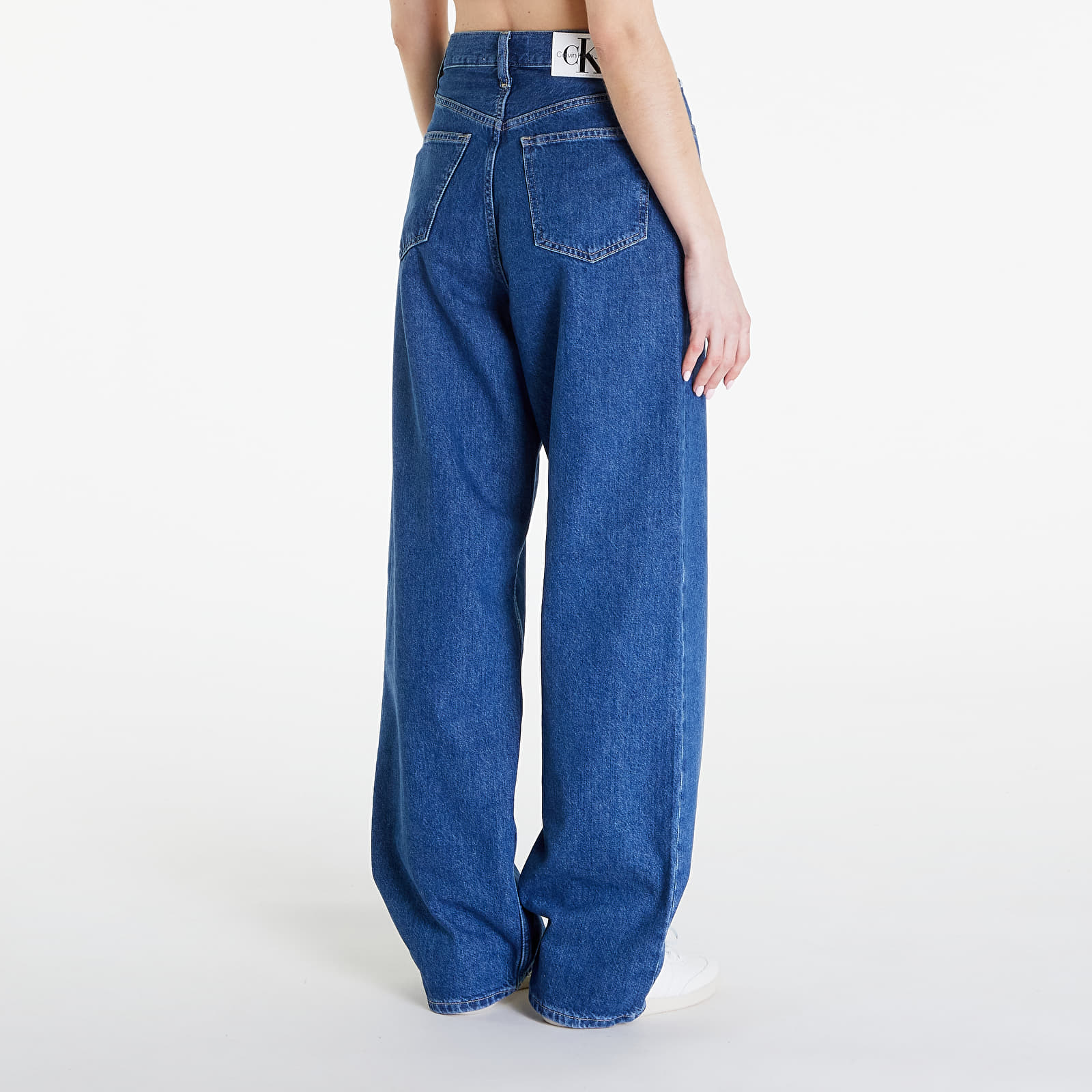 Blugi Calvin Klein Jeans High Rise Relaxed Jeans Denim
