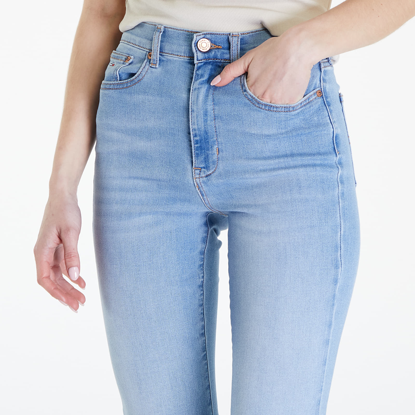 Džíny Tommy Jeans Sylvia High Rise Jeans Denim