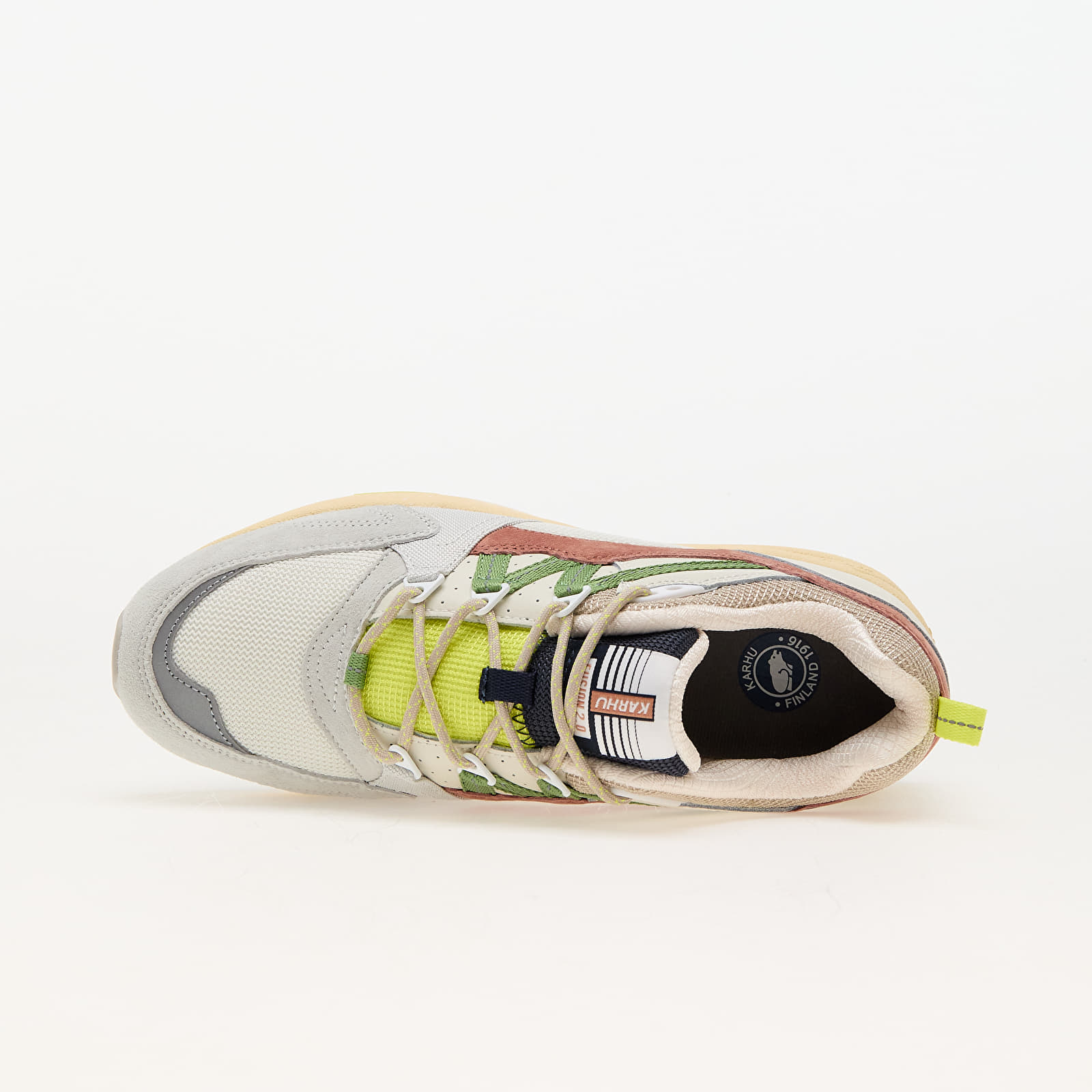 Pánske tenisky a topánky KARHU Fusion 2.0 Lily White / Piquant Green