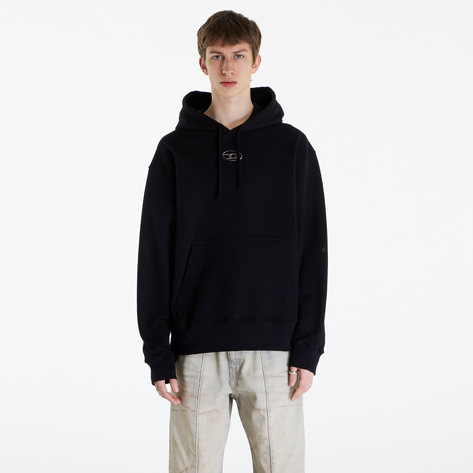 Bluzy Diesel S-Macs-Od Hoodie Black