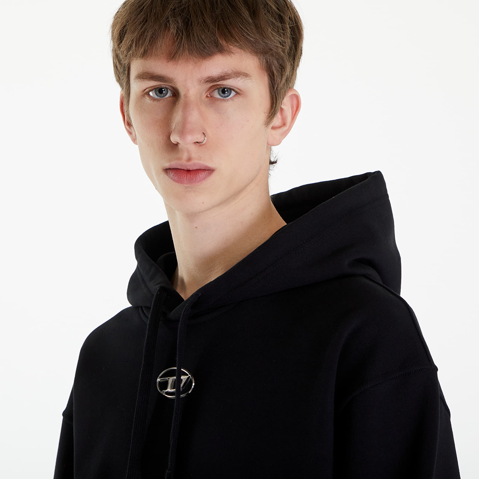 Bluzy Diesel S-Macs-Od Hoodie Black