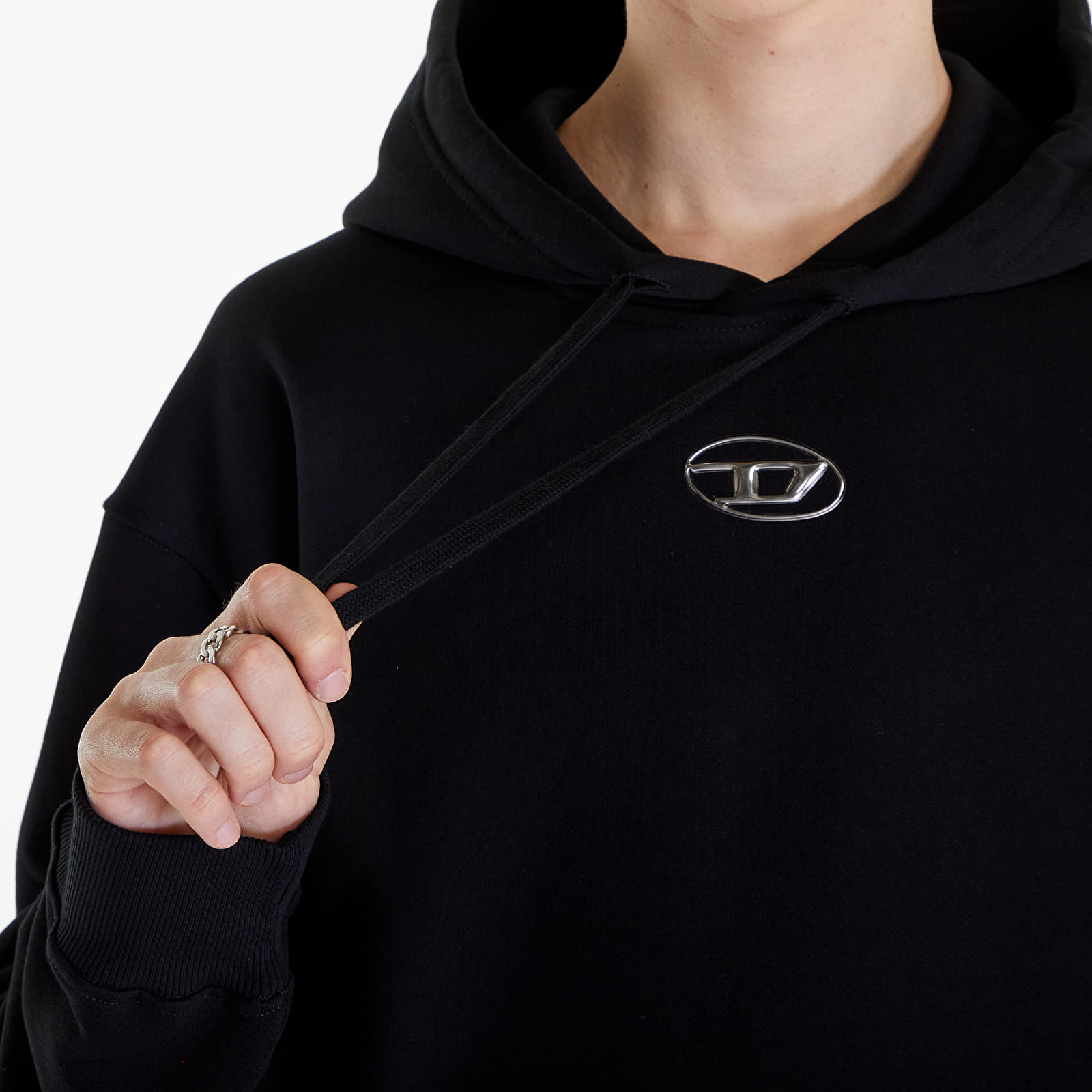 Bluzy Diesel S-Macs-Od Hoodie Black