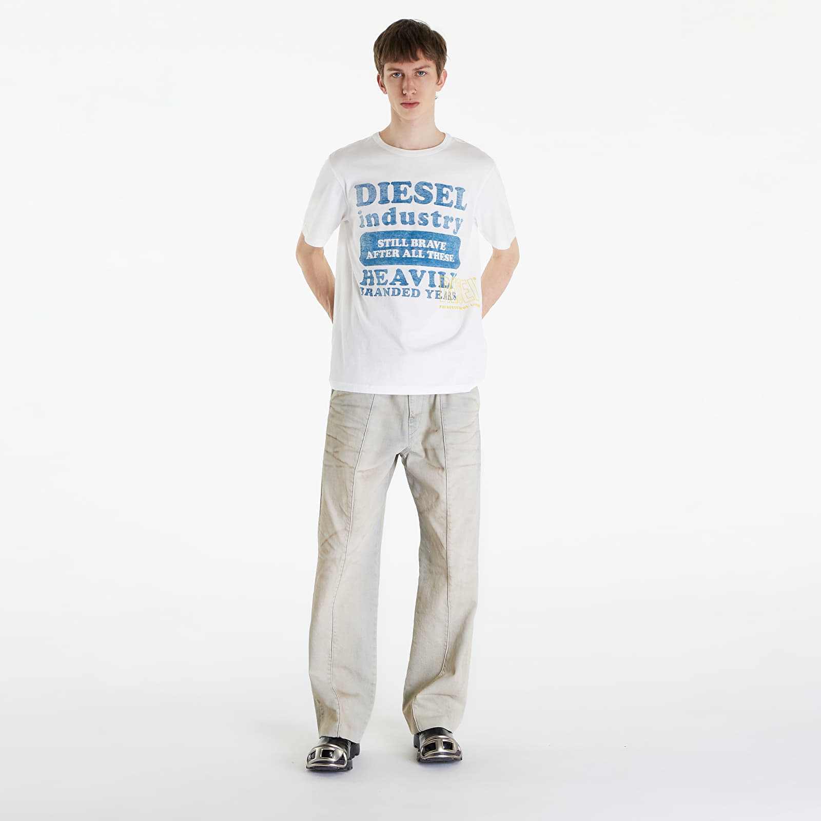 Τζιν Diesel D-Chino-Work-S Trousers Blue