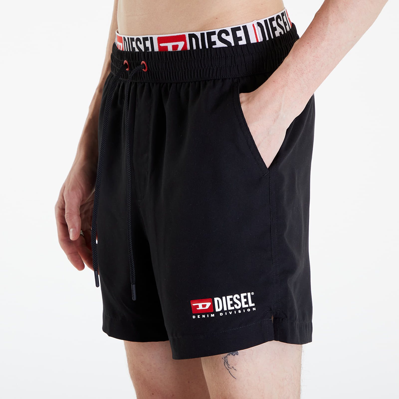 Plavky Diesel Bmbx-Visper-41 Shorts Black