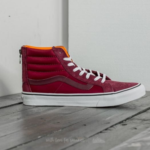 Vans sk8 hi slim bordeaux top