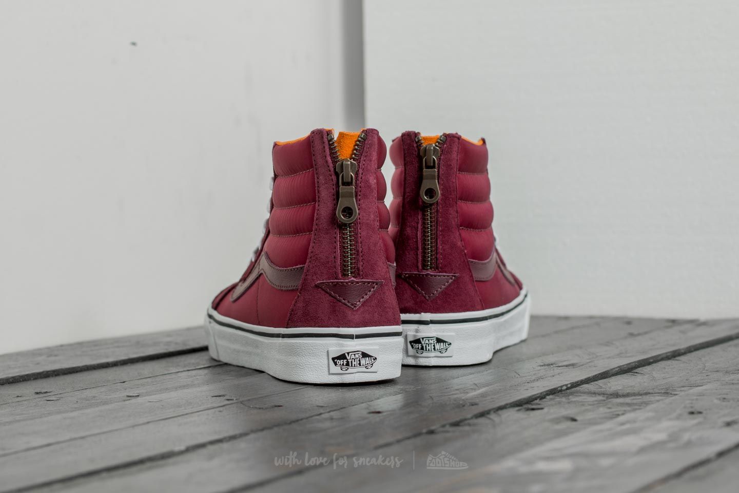 Men s shoes Vans Sk8 Hi Slim Zip Boom Boom Port Royale True